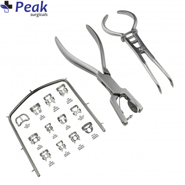 Dental Rubber Dam Kit 16pcs