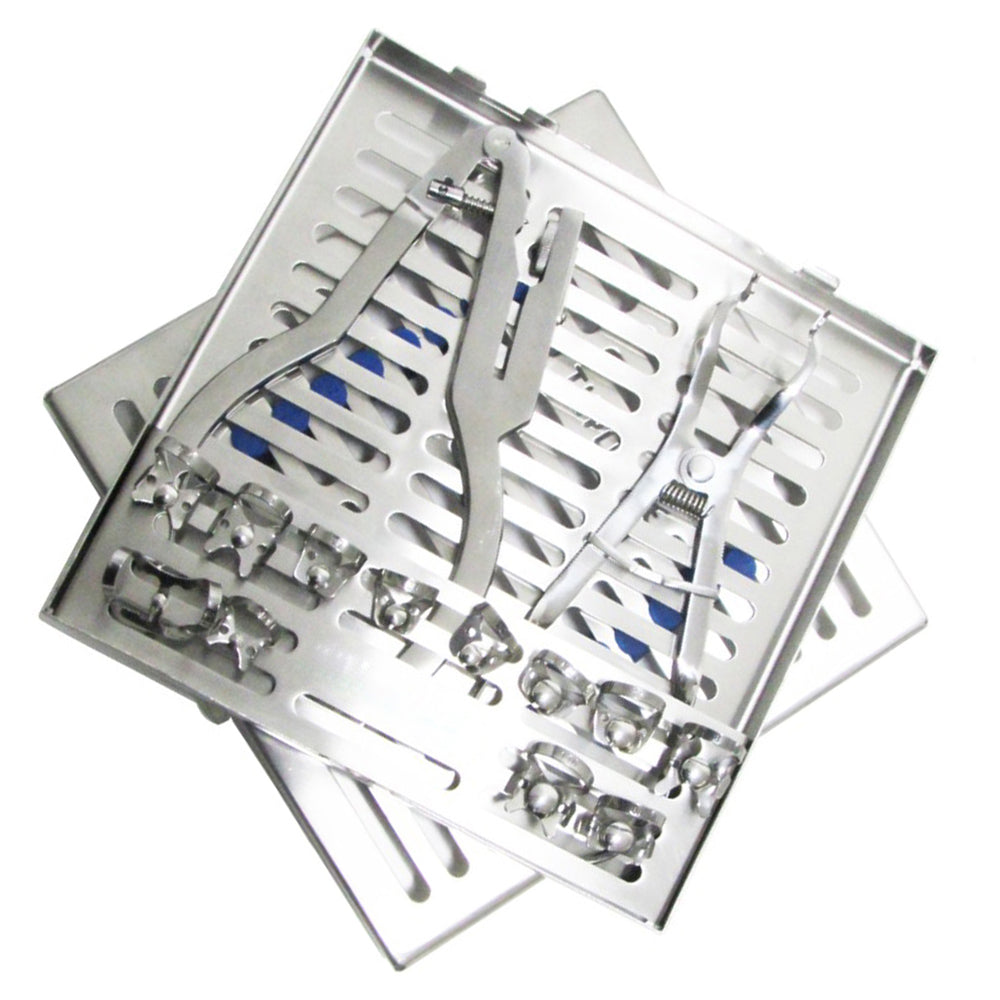 Tandheelkundige rubberdamkit, complete set Secundaire afbeelding