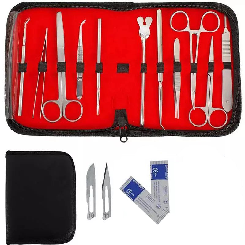 Dissection Kit dissecting Anatomy Biology Medical Students Scalpel instruments Lab Veterinary tools Hoofdafbeelding