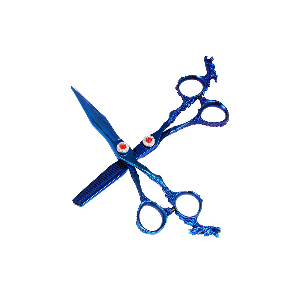 Dragon Handle Barber And Thinning Scissors