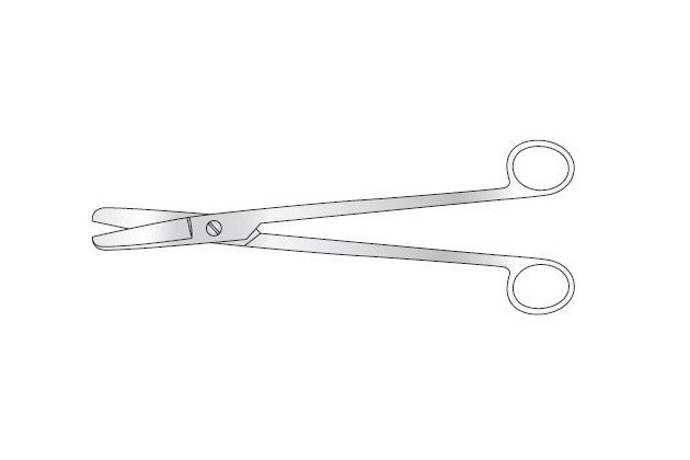 Dubois Uterine Scissor Image principale du produit