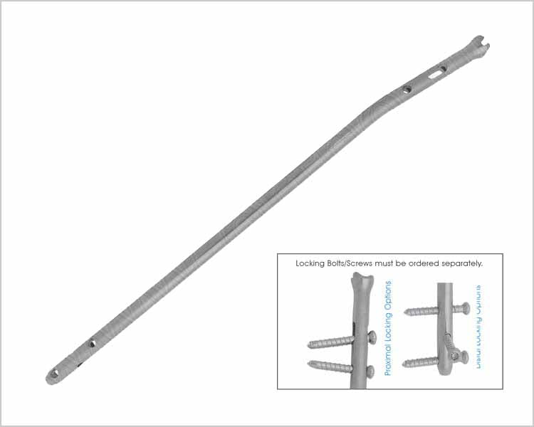 Easy Universal Tibial Nail Short Bend - Short Distal Holes