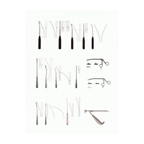 Endoscopic Face Lift Plastic Surgery Set