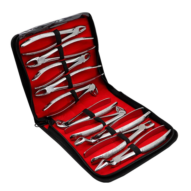 Extracting Forceps 10 Pcs Set