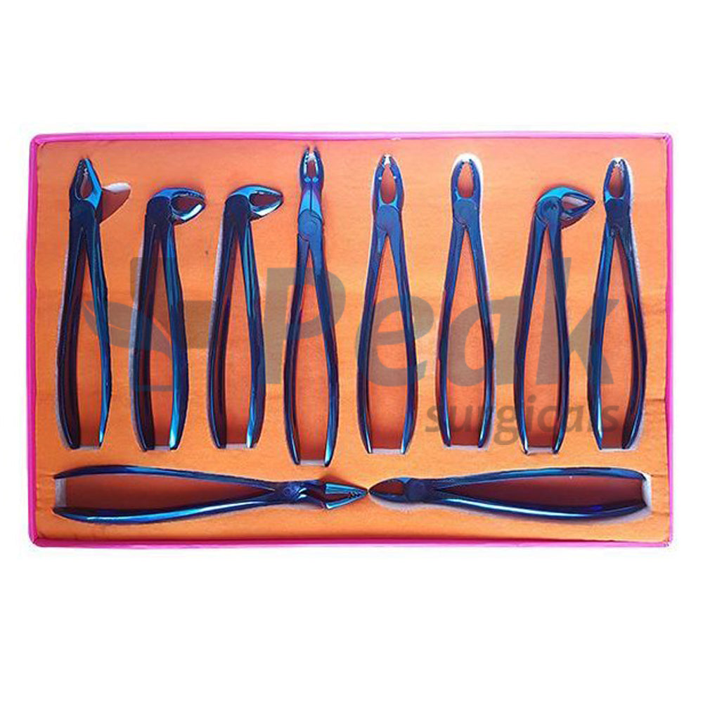 Extracting Forceps Set Stainless Steel | Dental Surgical Instruments