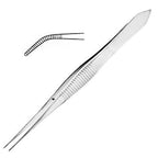 Eye Dressing Forceps Curved