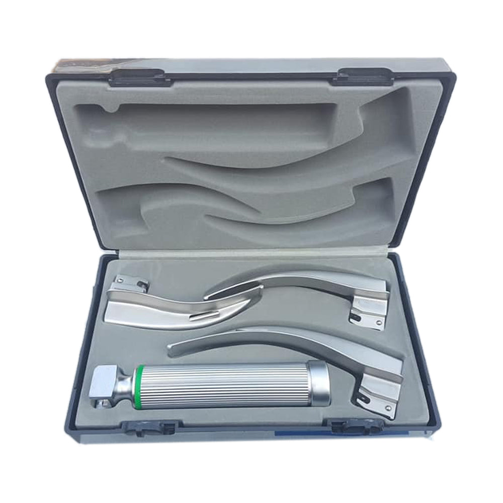 Fiber Optic Macintosh Laryngoscope Set Hoofdafbeelding