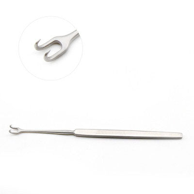 Freer Skin Hooks Double Prongs 2.5mm, 6" Sharp Hlavní obrázek produktu