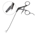 Grasper Mini Straight Tip 2.75 mm 15° Up Curved jaw Shaft with Handle