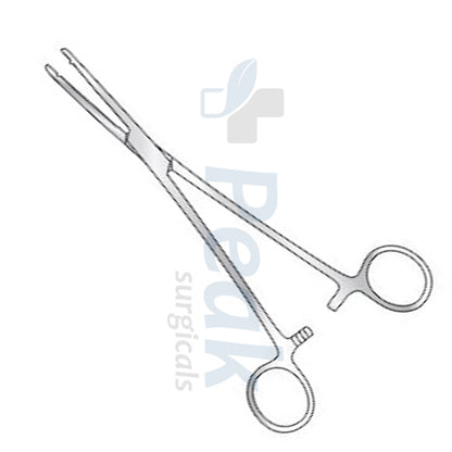 Heaney Hysterectomy Forceps Curved