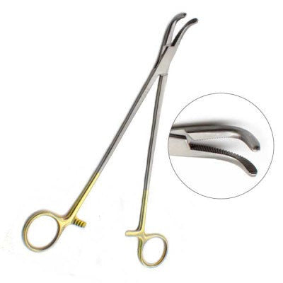 Heaney Needle Holder Tungsten Carbide Curved 26cm