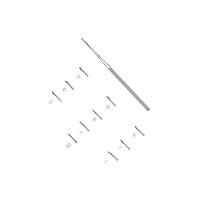 Hough Instrument, 165mm Long, Stainless Steel