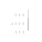 Hough Instrument, 165mm Long, Stainless Steel