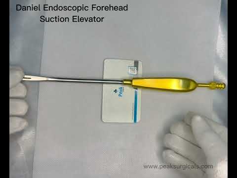 Daniel Endoscopic Forehead Suction Elevator