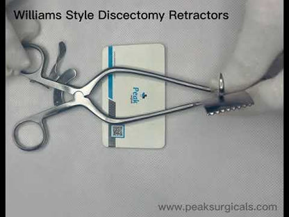 Discectomie-oprolmechanismen in Williams-stijl