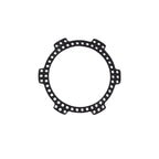 Ilizarov Rings with 6 ears, Aluminium