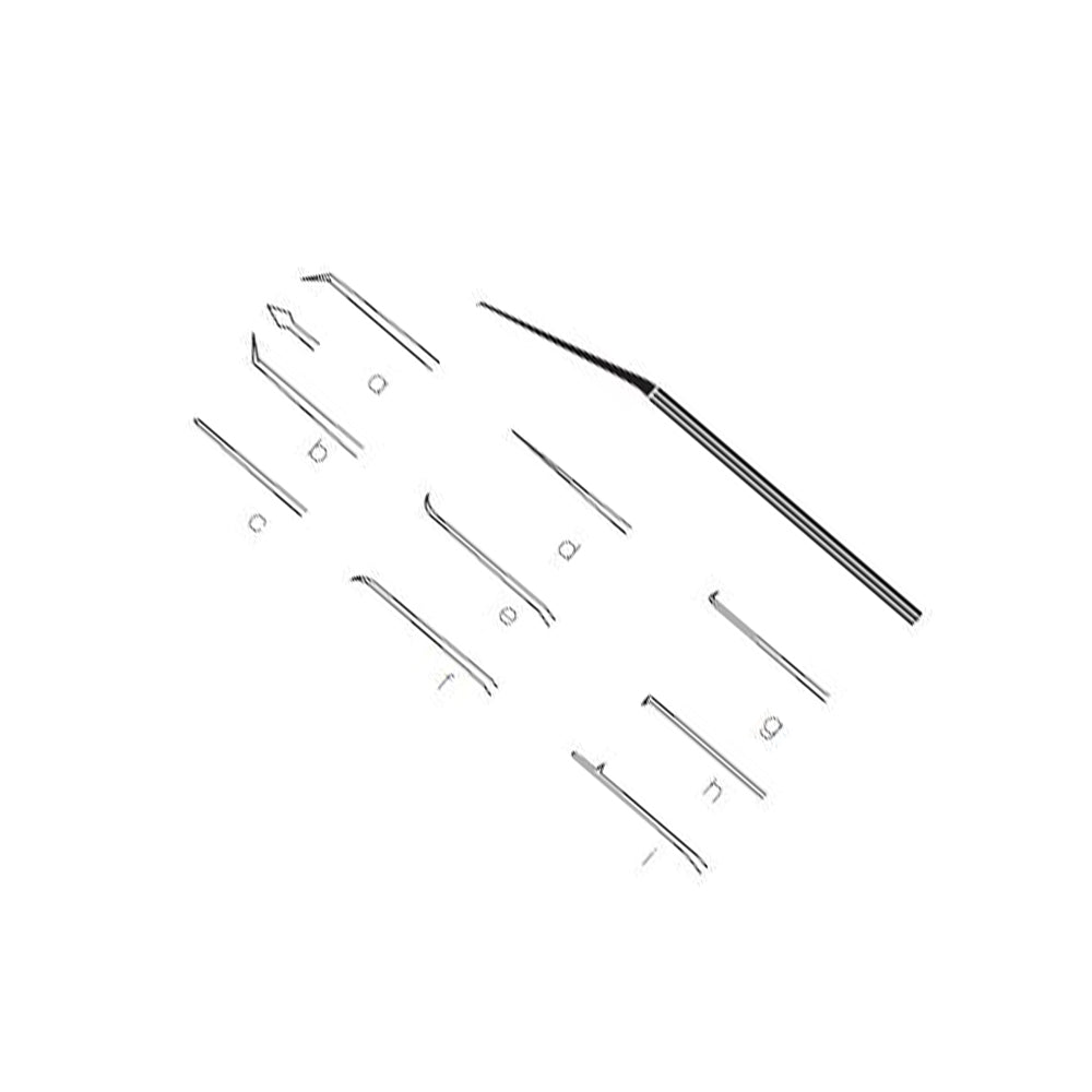 Ironside Instruments 160 mm lange zwarte afwerking Secundaire afbeelding