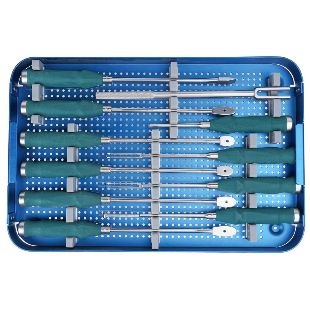 Conjunto de instrumentos com gaiola lombar de titânio Imagem secundária do produto