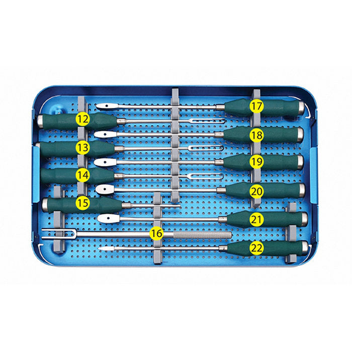 Lumbal titanbur 32 delar set Sekundär produktbild