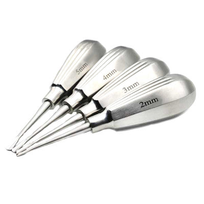 Luxating Elevator Curved Stubby Handle