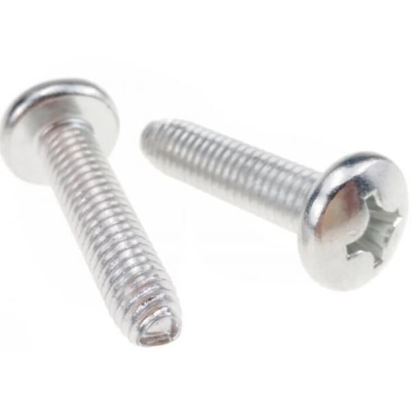 M6 Phillips Drive Pan Head Thread Forming Screws Harden Steel Zinc Plated