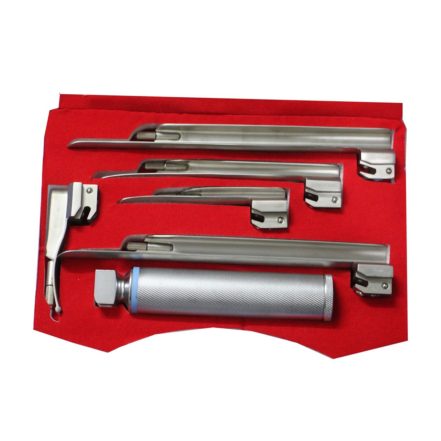 Mac Laryngoscope Set With 5 Blades