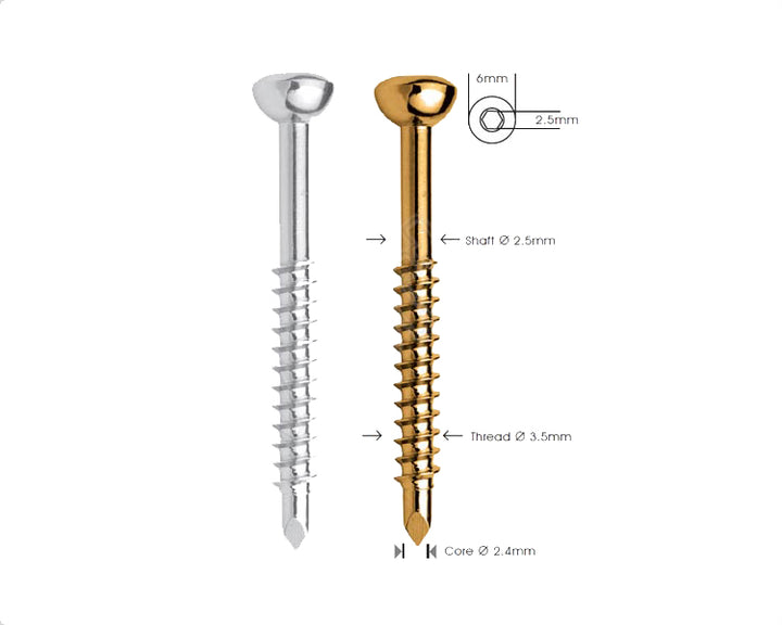 Malleolar Screw Ø 3.5mm