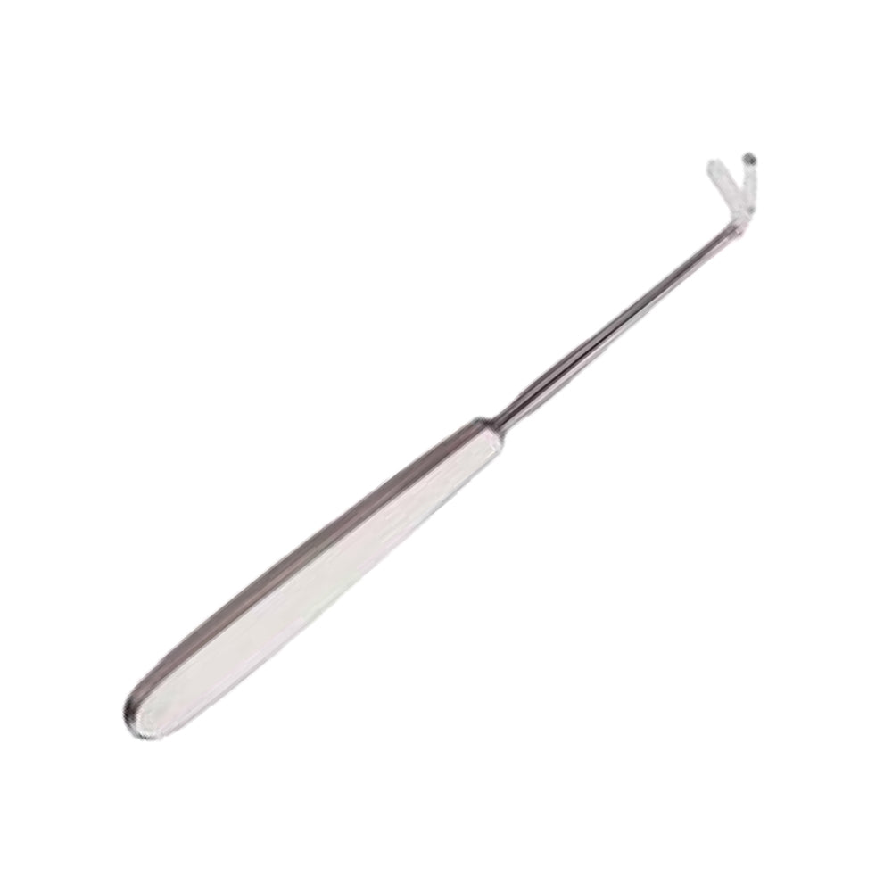 Maltz cartilage knife with blade guard - angled, 16cm