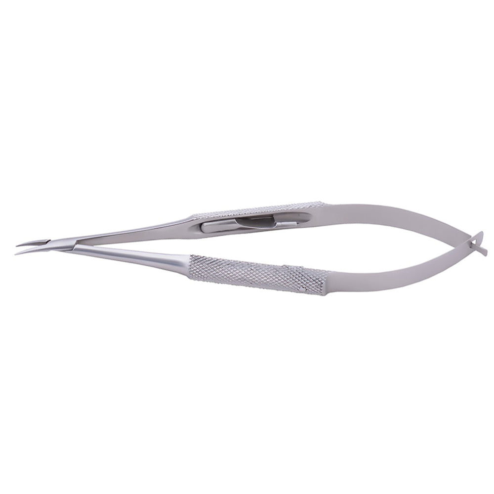 Micro Needle Holders Curved With Lock
