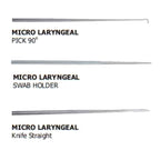Micro Laryngeal Knives Set