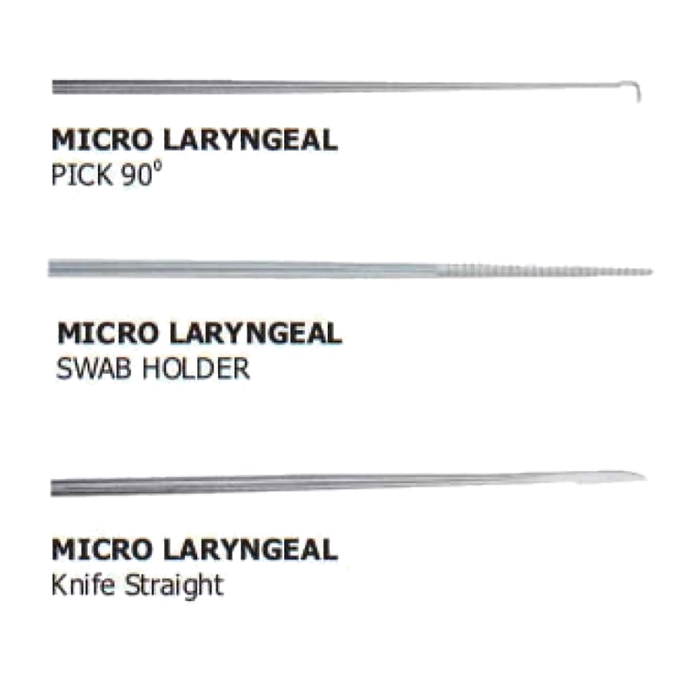 Micro Laryngeal Knives Set