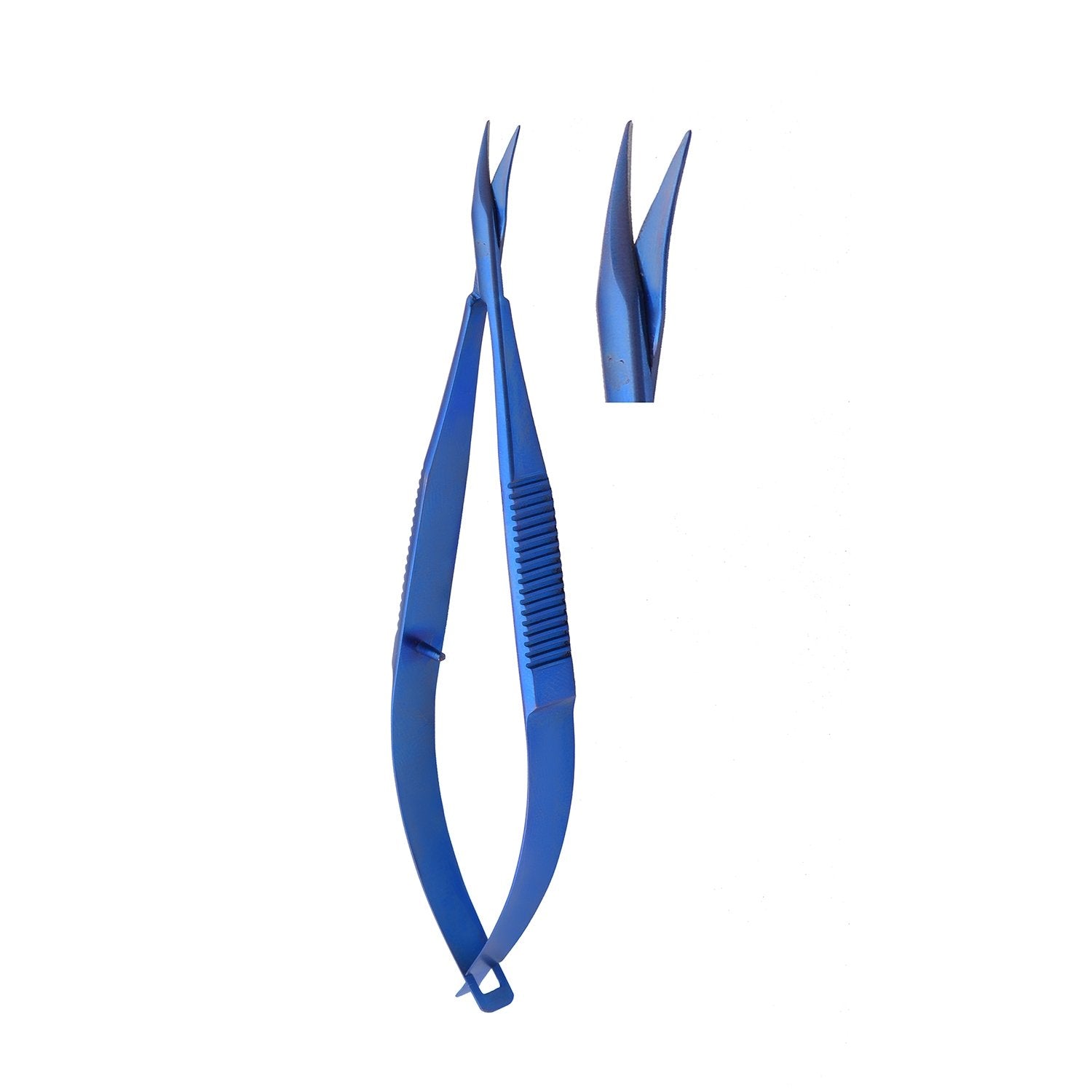 Micro Surgery Titanium Scissors 16cm Curved Κύρια εικόνα προϊόντος