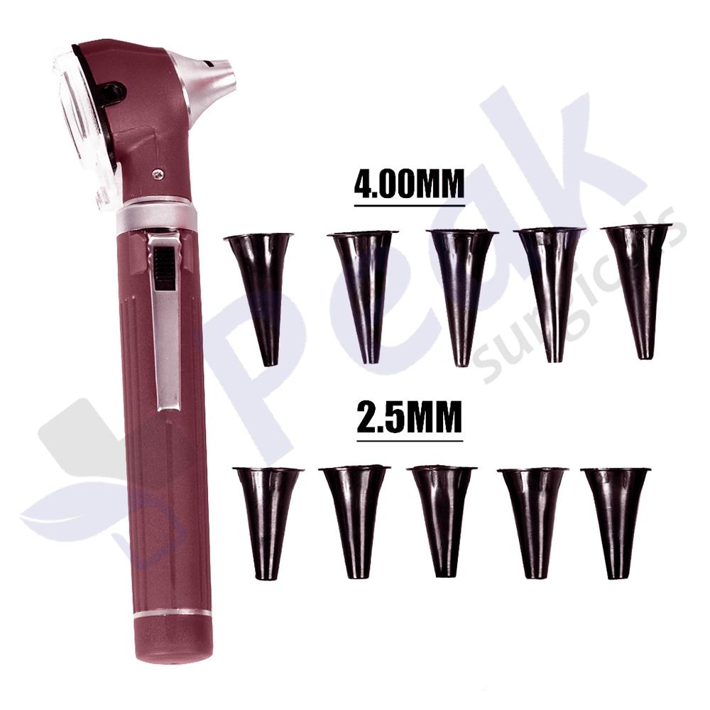 Mini-otoscoop bruine kleur Secundaire afbeelding