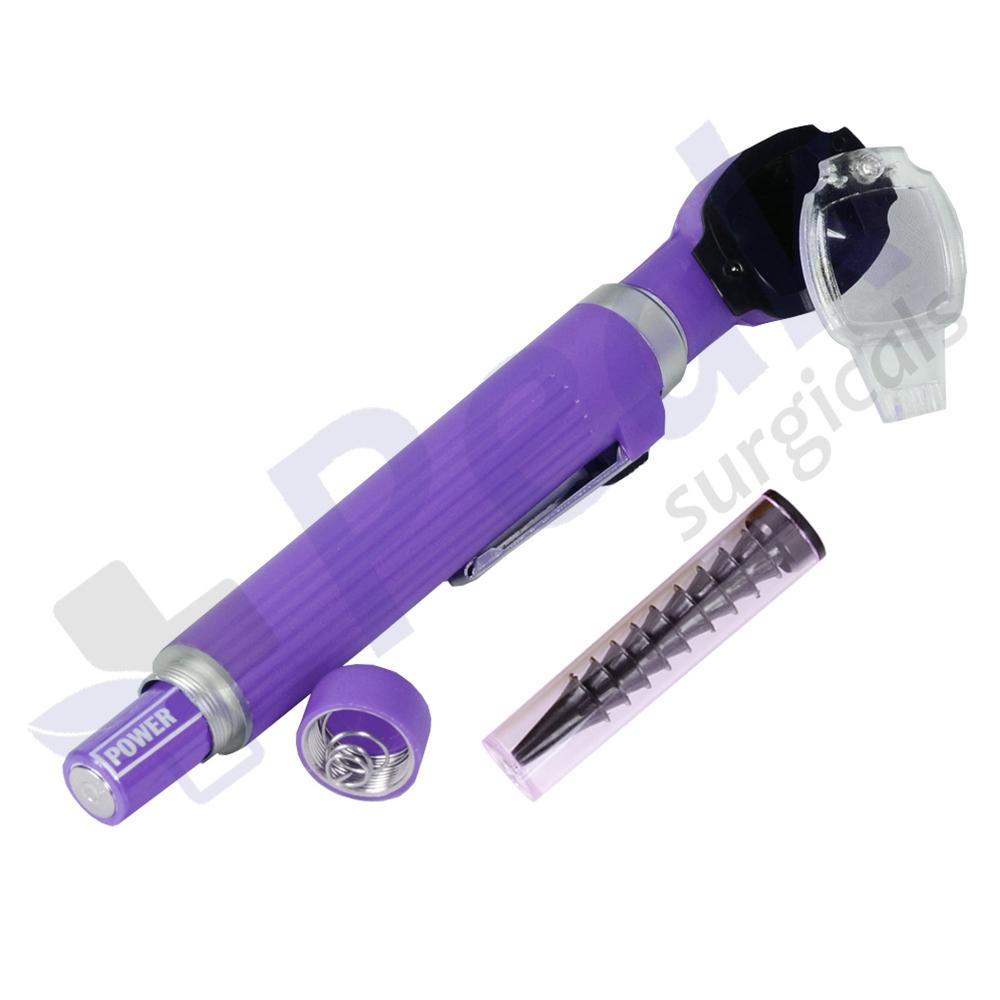 Mini Otoscope Purple Color Secondary image