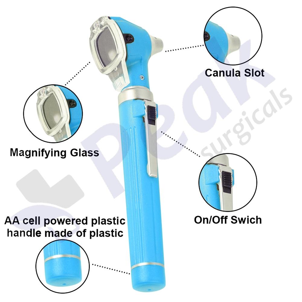 Mini Otoscope Sky Blue Color Main image