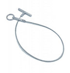 Obstetrical cable swine snare with adjustable loop and T-handle