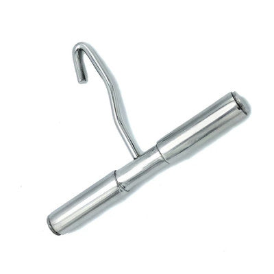 Obstetrical chain handle with hook for veterinary use Image principale du produit