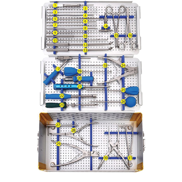 Occipito-Cervical Fusion System Instrument Set
