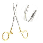Olsen Hegar Needle Holder Curved Tip