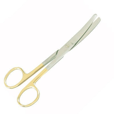 Operating Scissors Blunt Curved Tungsten Carbide