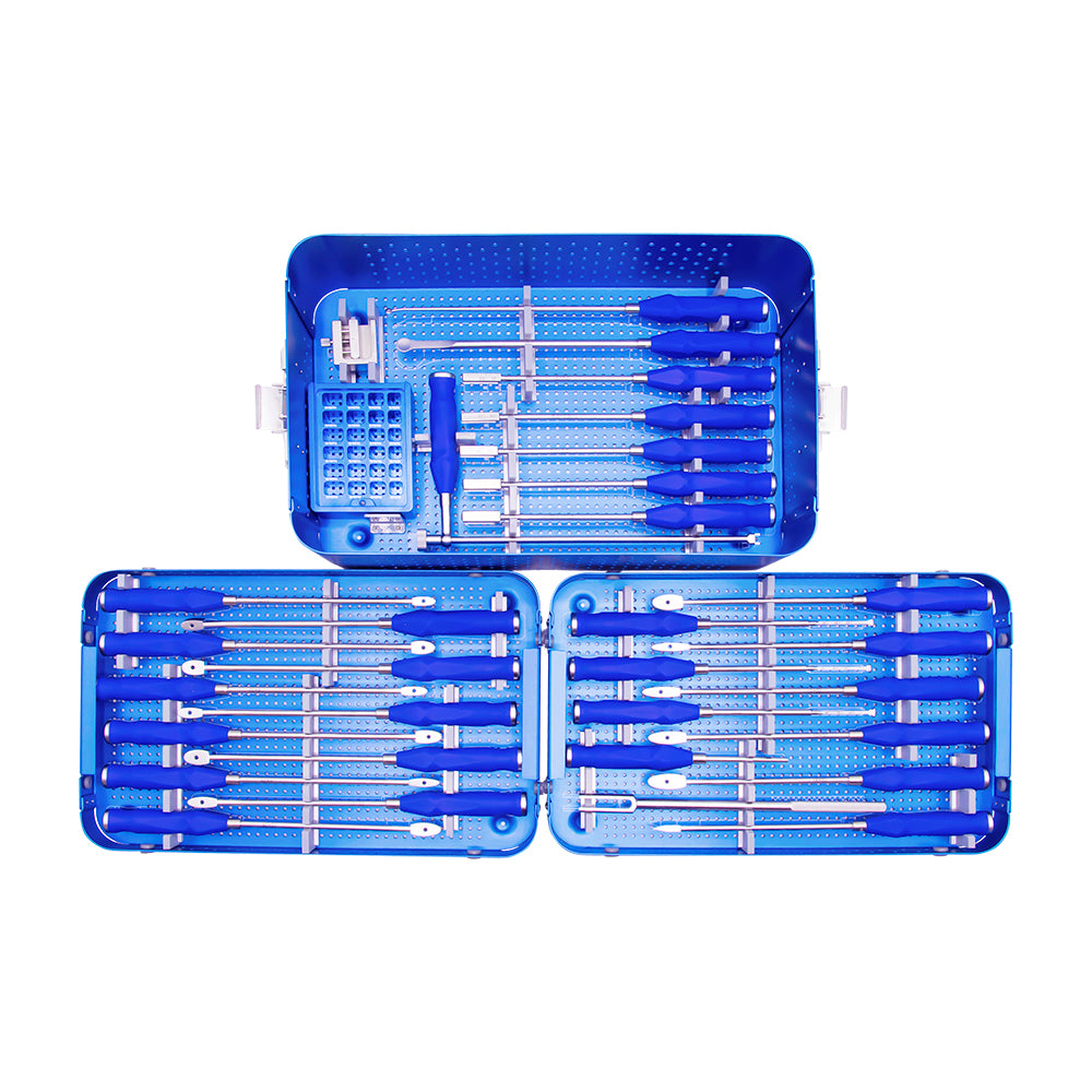 PLIF Cage Titanium Lumbar Set Main image