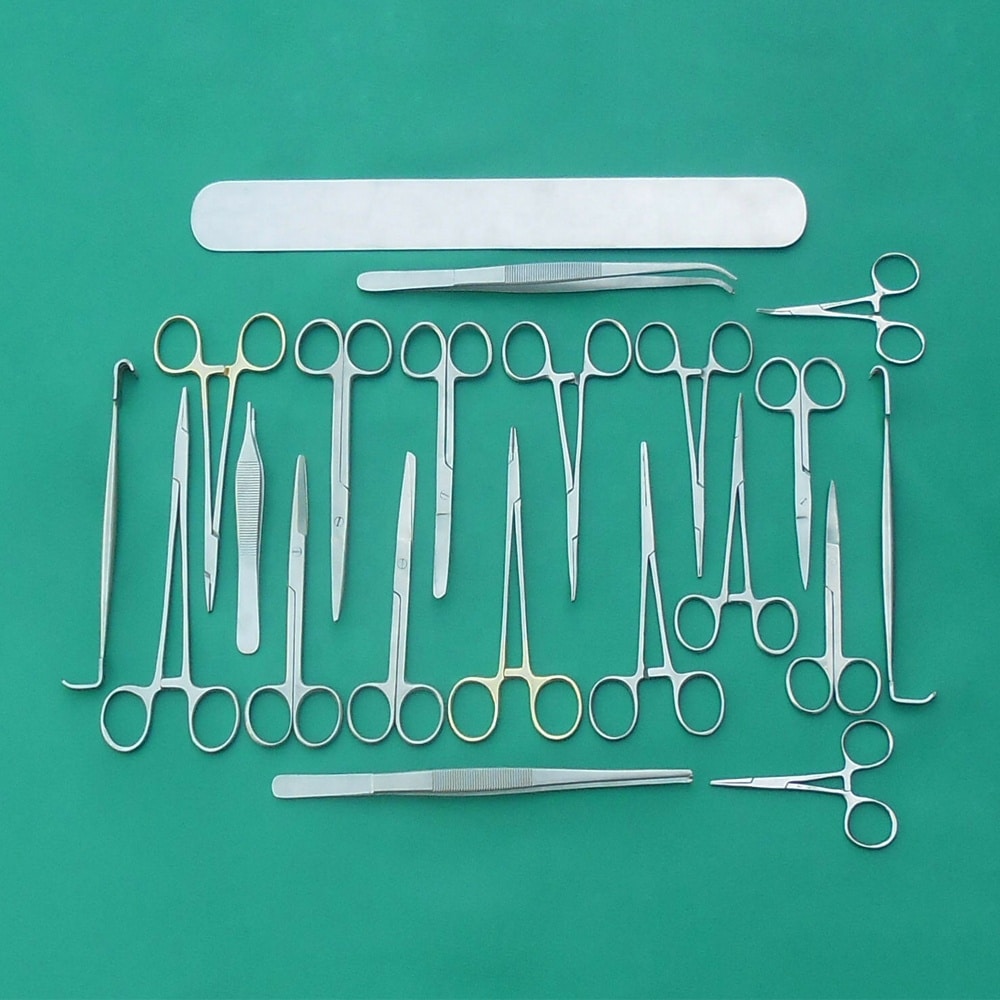 Plastic Surgery Set 31 Pieces Set | Plastic Surgery Instruments – PEAK ...