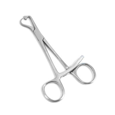 Plate Holding Forceps Curved