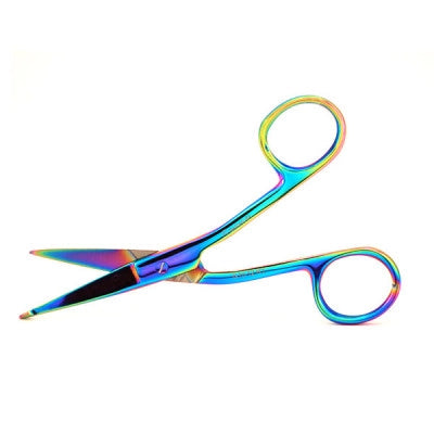 Rainbow Color Coated Bandage Scissors