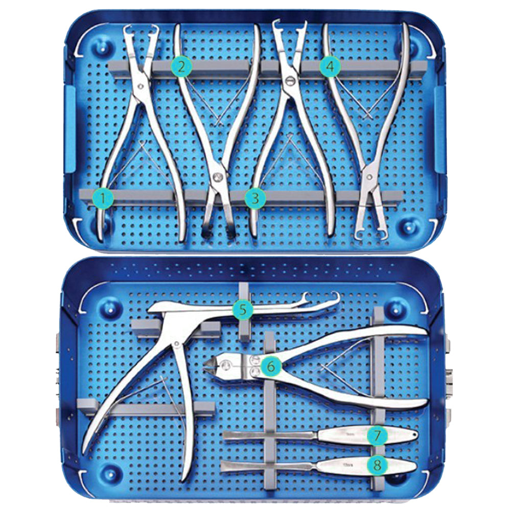 Rib Plate Instrument Set Huvudsaklig produktbild