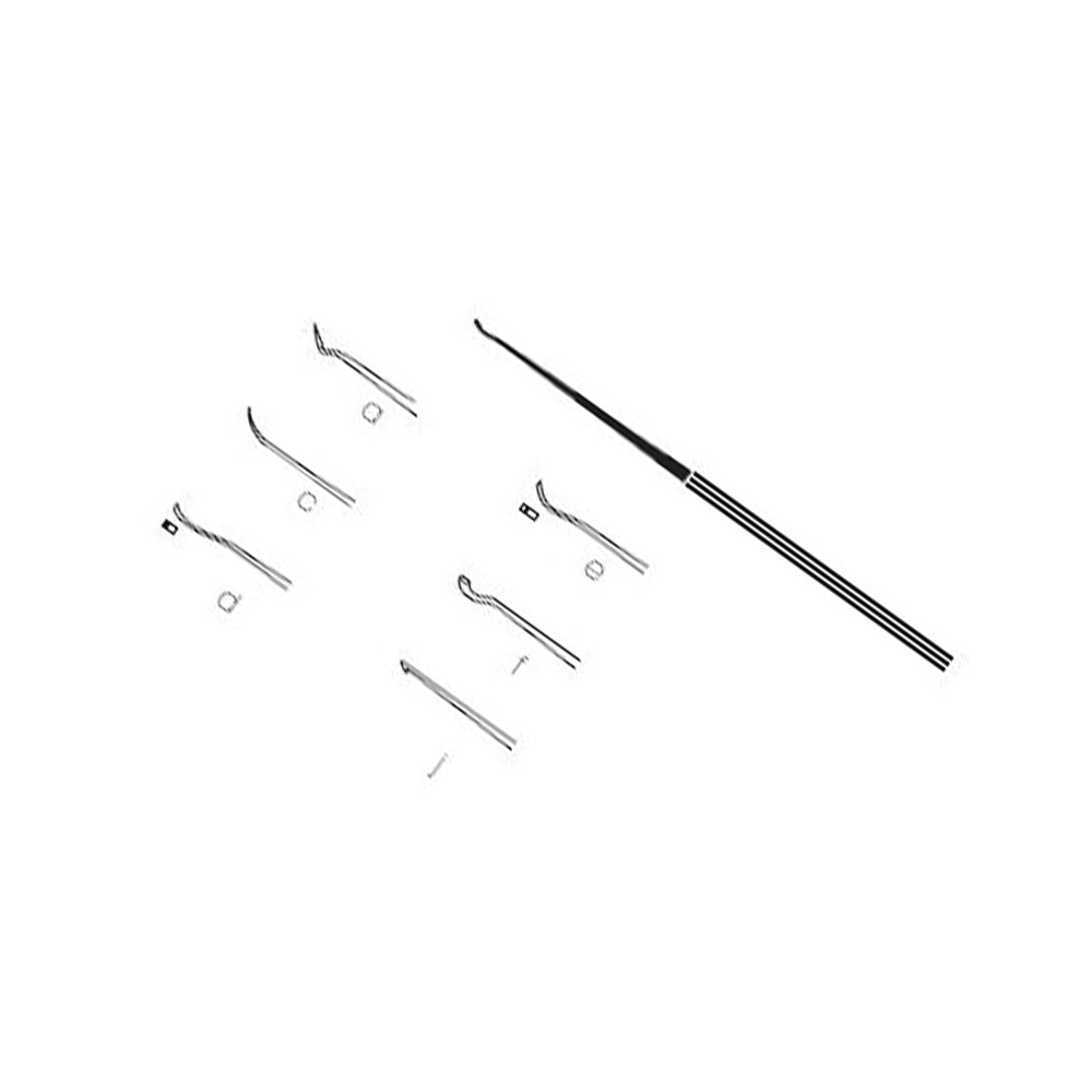 Rosen Instrument 160 mm lange zwarte afwerking Secundaire afbeelding