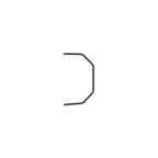 Semi-circular Trapezoidal Curved Rod