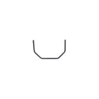 Semi-circular Trapezoidal Curved Rod
