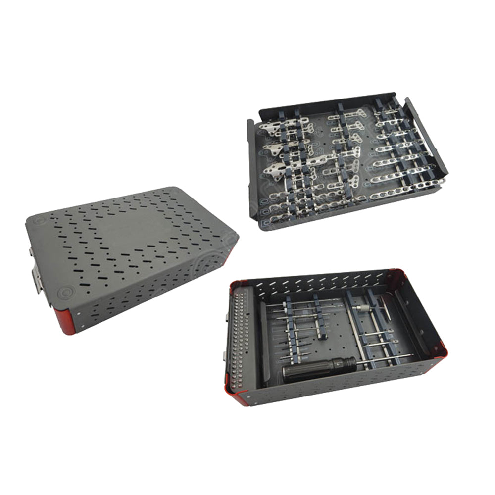Small Fragment Safety Lock Plates & Screws Set Κύρια εικόνα προϊόντος
