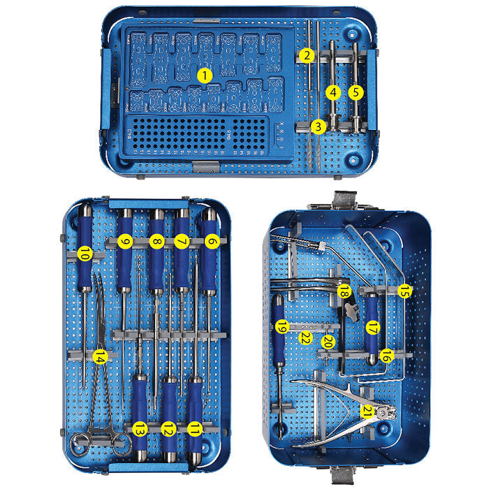 Spinal Anterior Cervical Instrument Set Huvudsaklig produktbild